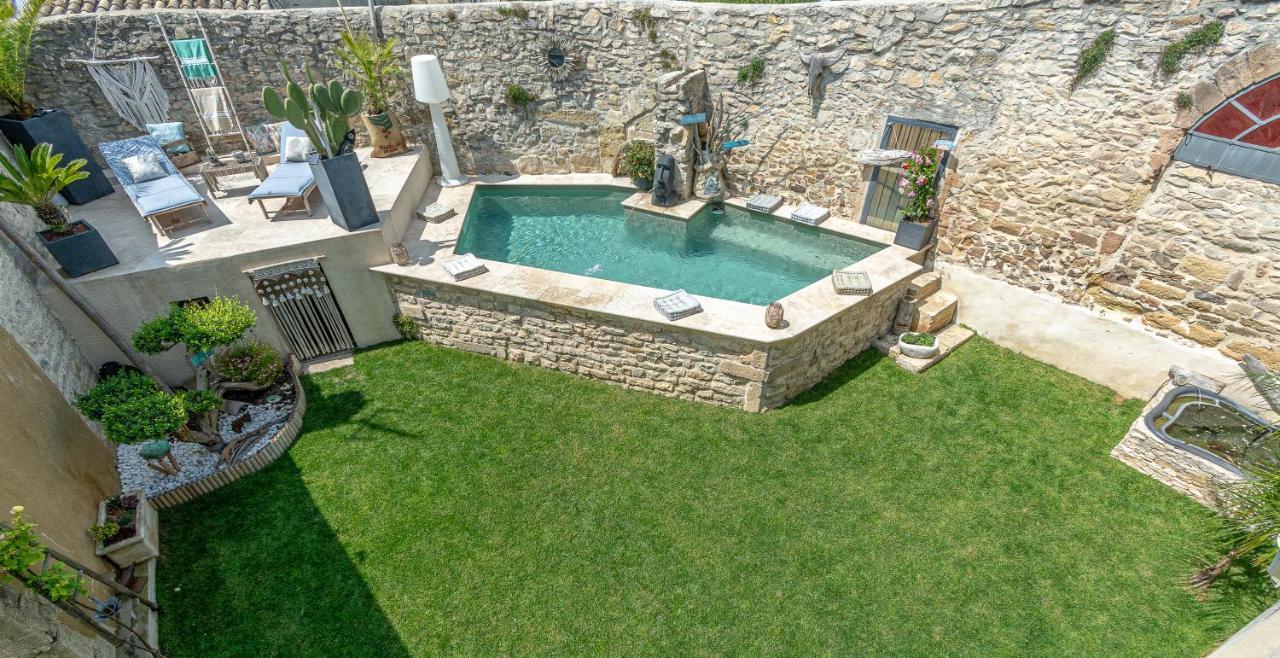 Le Baratier - Demeure De Charme Sauna & Piscine Кальвіссон Екстер'єр фото